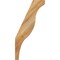 Ekena Millwork 4"W x 12"D x 24"H Funston Rough Sawn Knee Brace, Western Red Cedar BRC04X12X24FST00RWR - alternate 2